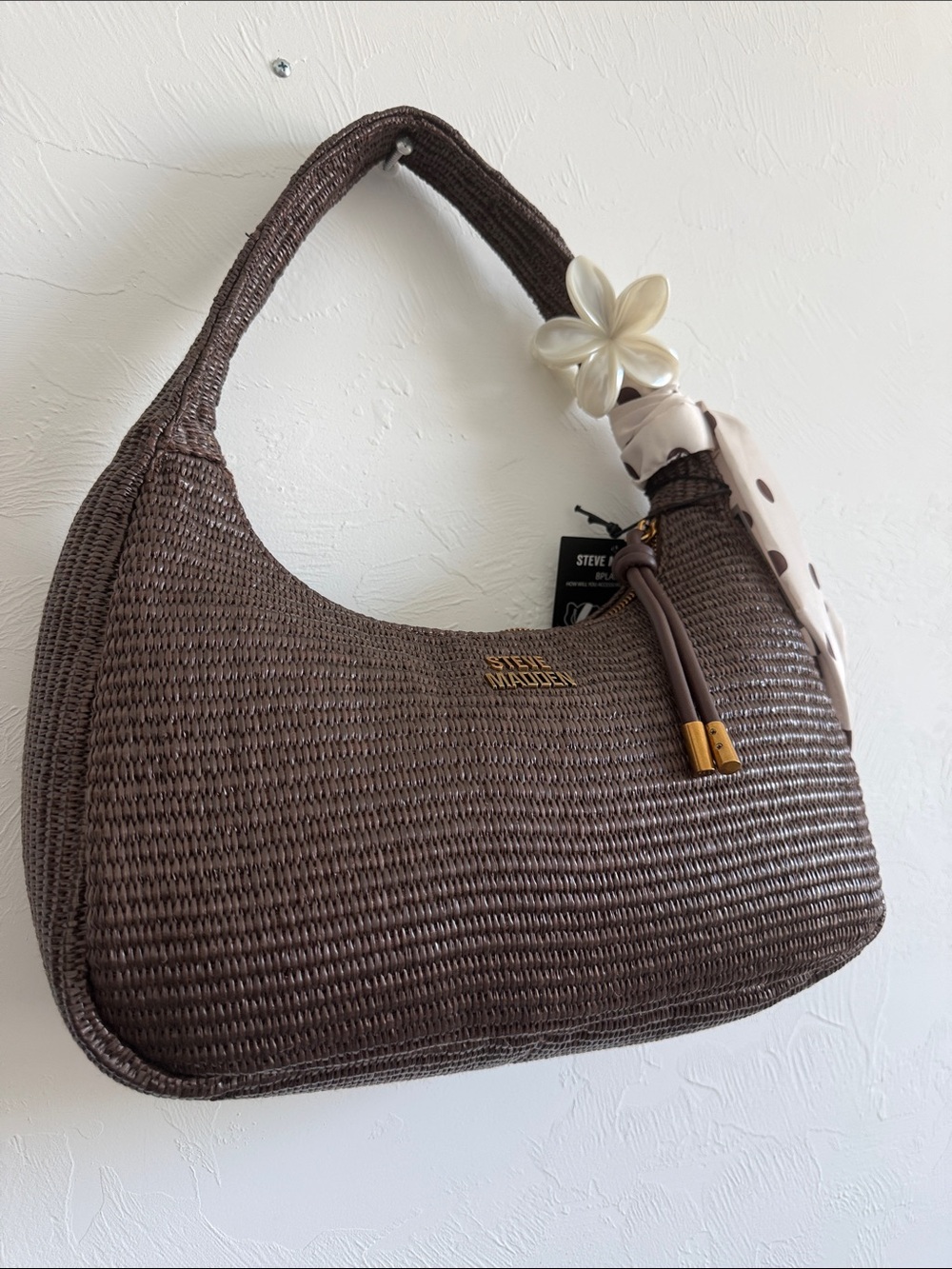 Steve Madden Dark Brown Shoulder Bag